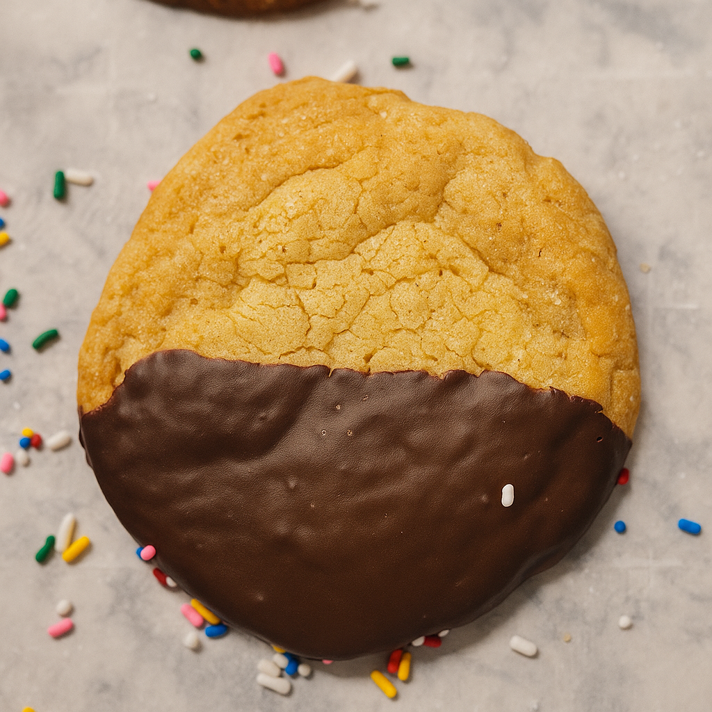 Chocolate Covered Sugar Cookies